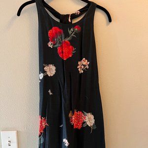 Alice & Olivia floral halter dress size XS